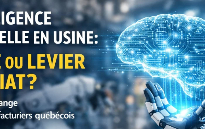 intelligence artificielle manufacturi&egrave;re